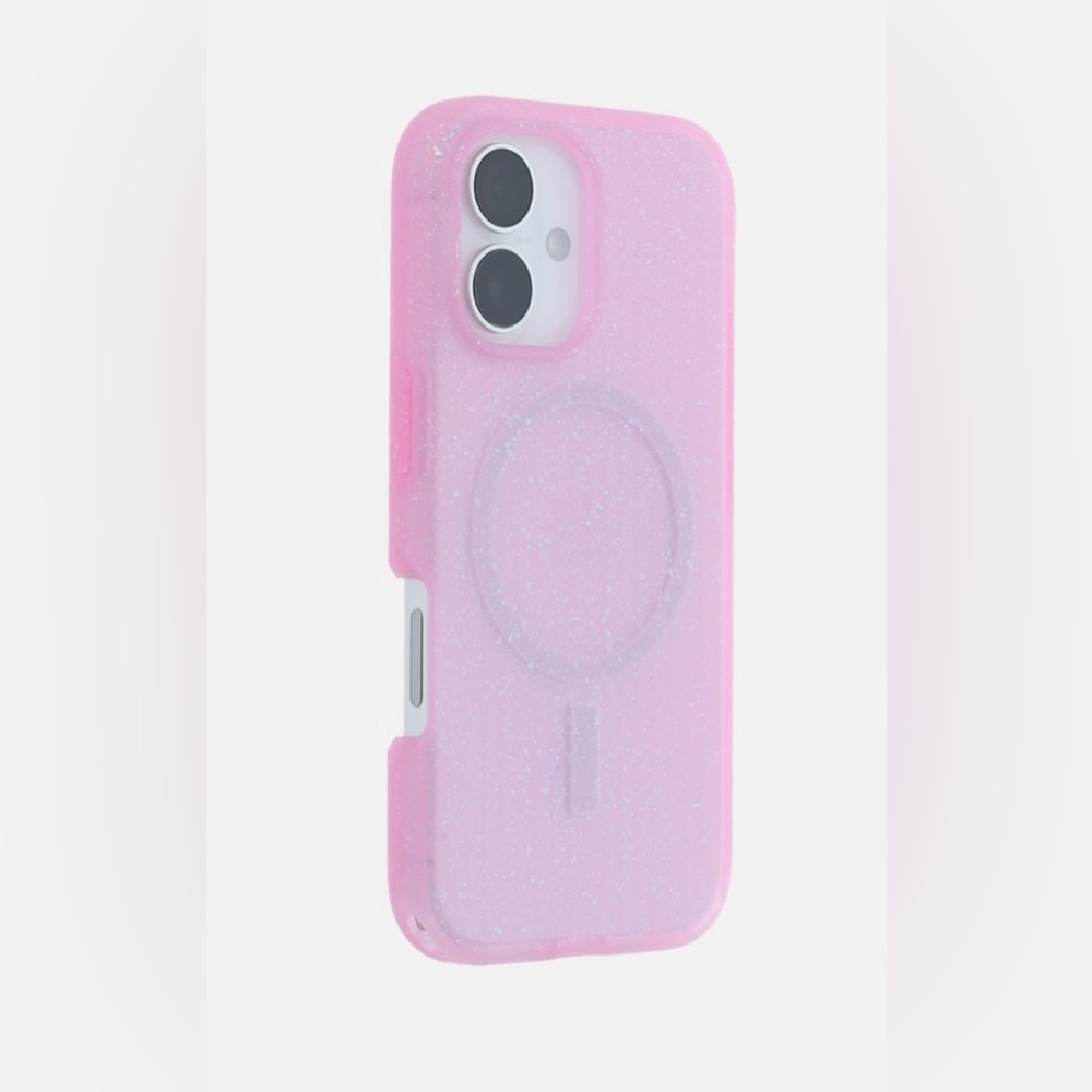OtterBox Symmetry Series Soft Touch for MagSafe Crystal Blush Pink iPhone 16